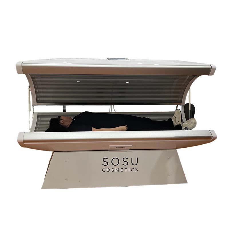 Spa Wellness Gym - เตียงอาบแดดอะคริลิก – ตู้อาบแดด UV แนวนอนและแนวตั้ง สำหรับร้านเสริมสวย