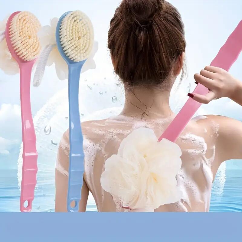 แปรงอาบน้ำด้ามยาวโค้ง 1 ชิ้น ข - Dry Brush Body บทวิจารณ์และราคา