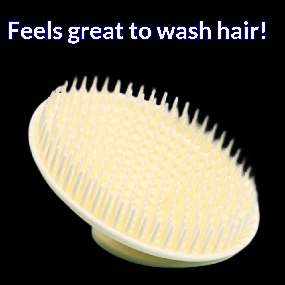 แปรงนวดหนังศีรษะซิลิโคนนุ่ม ใช - Dry Brush Body บทวิจารณ์และราคา