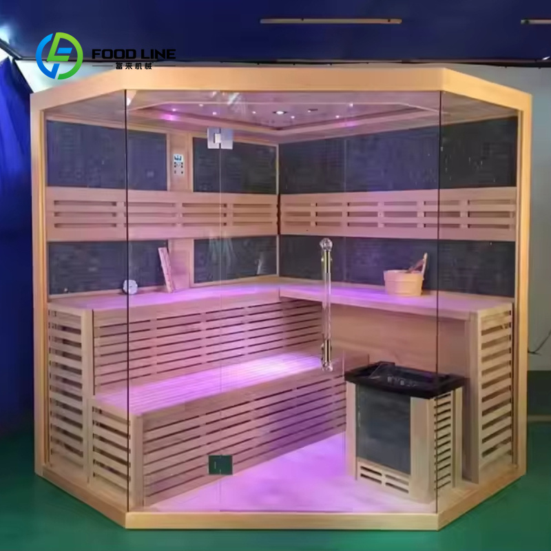 ห้องซาวน่าไม้แบบดั้งเดิมที่ปรั - Spa Wellness Gym บทวิจารณ์และราคา