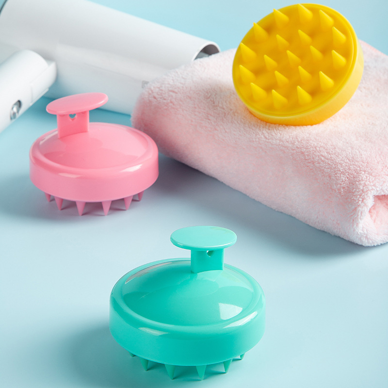 ซิลิโคนแปรงแชมพูหัวนวดหนังศีรษ - Dry Brush Body บทวิจารณ์และราคา
