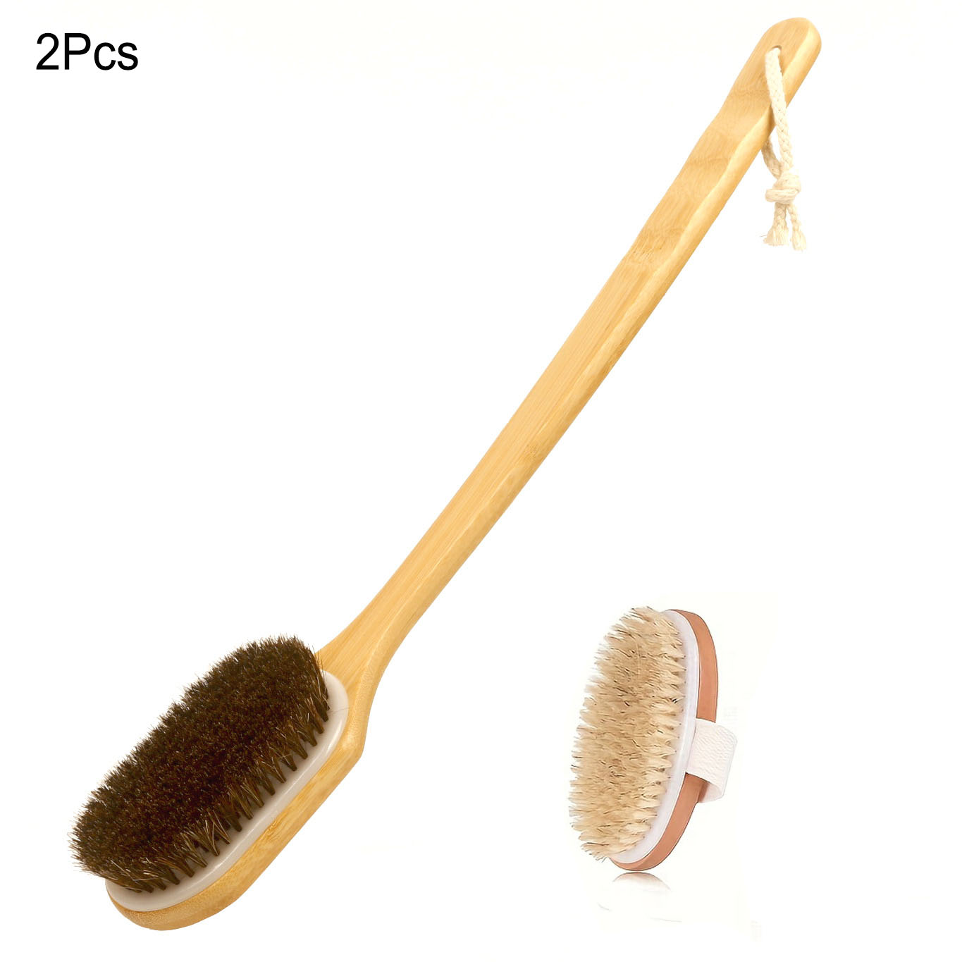 แปรงขัดหลัง 2/3 ชิ้นสำหรับอาบน - Dry Brush Body บทวิจารณ์และราคา