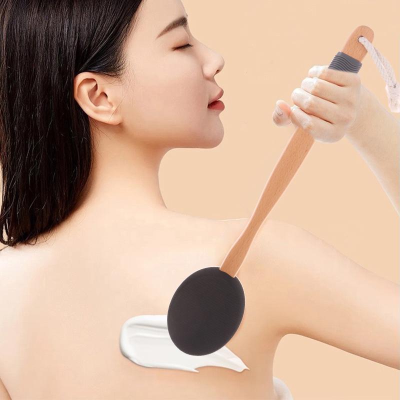 แปรงซิลิโคนด้ามยาวสำหรับทาโลชั - Dry Brush Body บทวิจารณ์และราคา