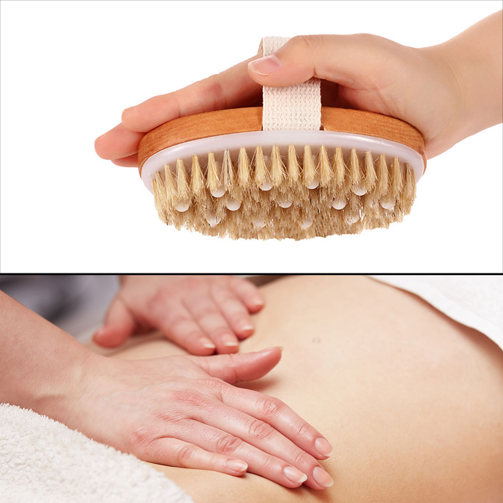 แปรงขัดผิวแห้ง 2 in 1 ขนแปรงธร - Dry Brush Body บทวิจารณ์และราคา