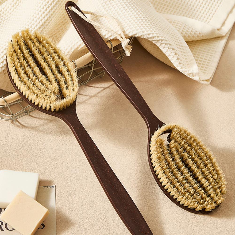 แปรงขัดหลังด้ามยาวสำหรับอาบน้ำ - Dry Brush Body บทวิจารณ์และราคา