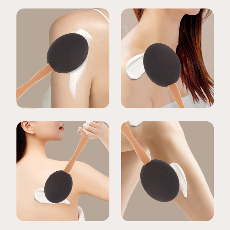 แปรงซิลิโคนด้ามยาวสำหรับทาครีม - Dry Brush Body บทวิจารณ์และราคา