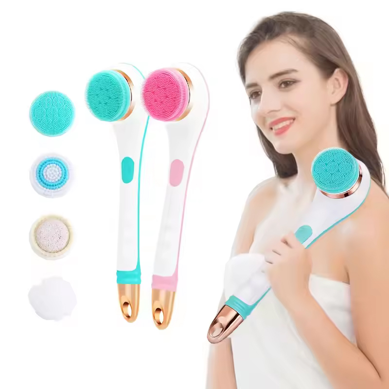 ชุดแปรงอาบน้ำด้ามยาวแบบหมุนไฟฟ - Dry Brush Body บทวิจารณ์และราคา
